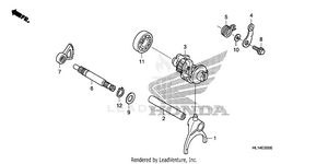 Gearshift Fork Schematic