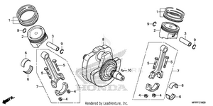 Crankshaft@piston Schematic