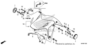 Front Fender Schematic