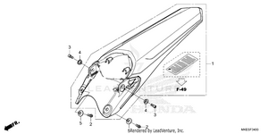 Rear Fender Schematic