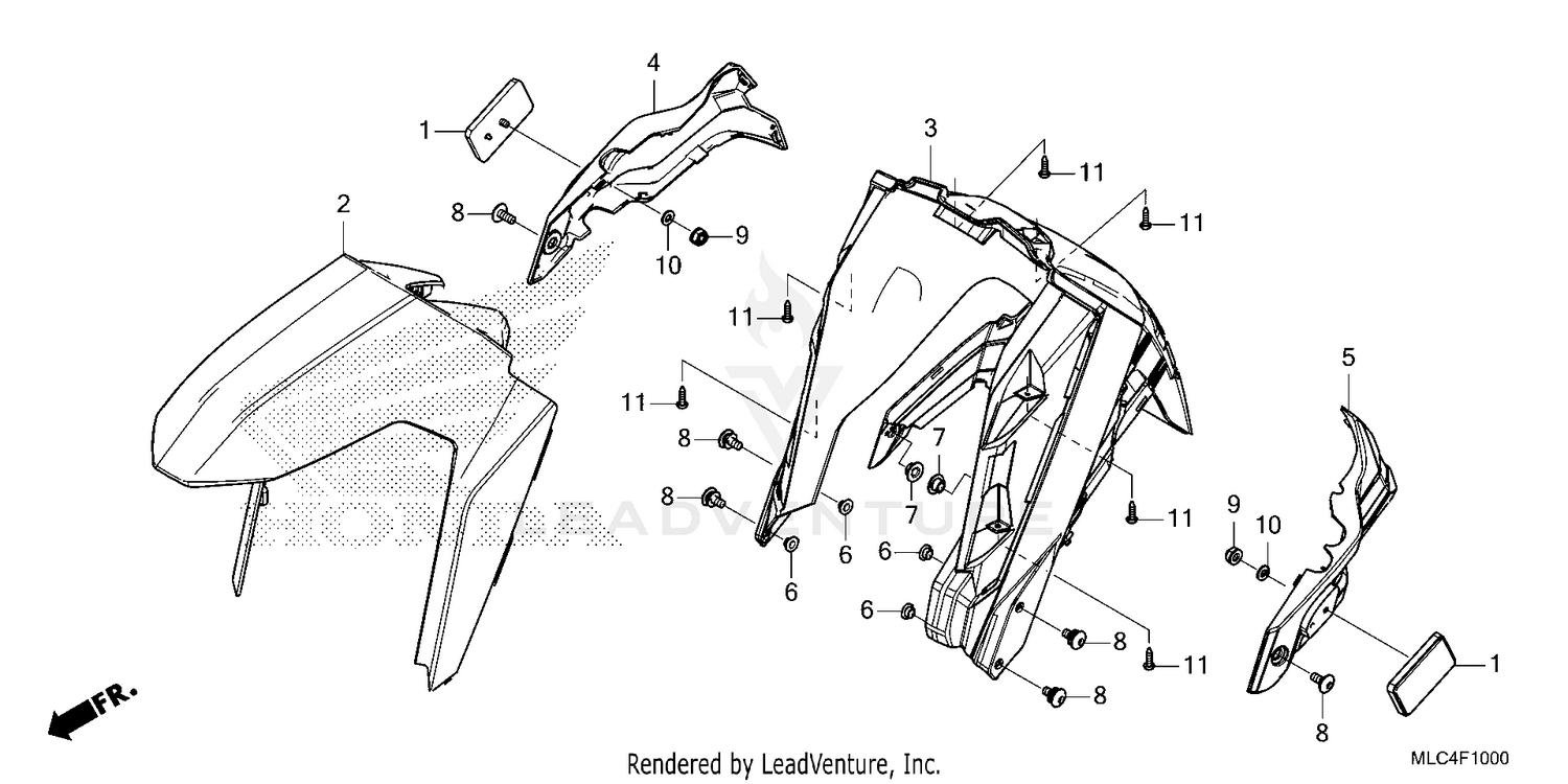 FRONT FENDER