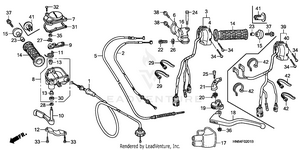 Handle Switch ('06-) Schematic