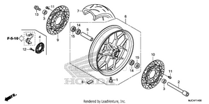 Front Wheel Schematic
