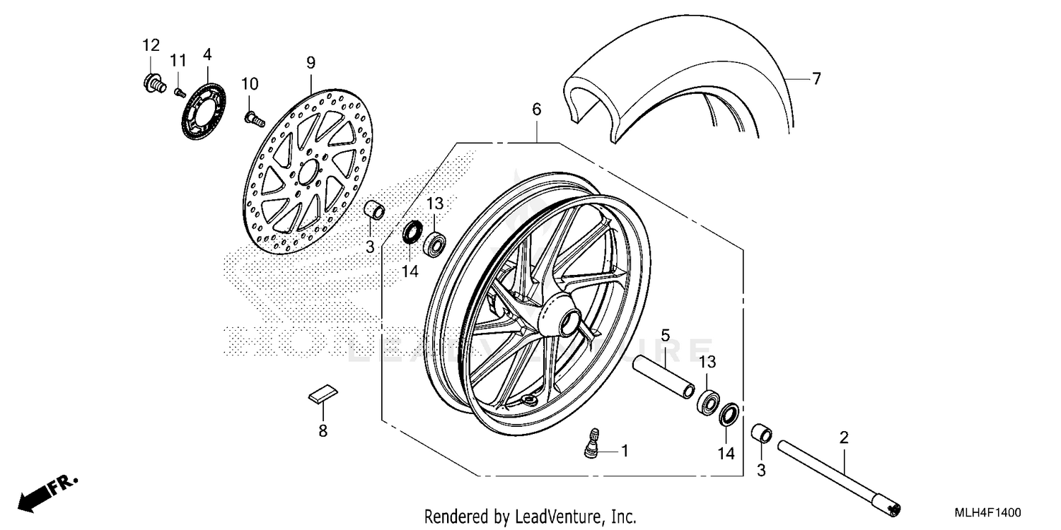 FRONT WHEEL
