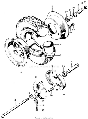 Front Wheel Schematic