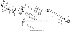 Gearshift Drum Schematic