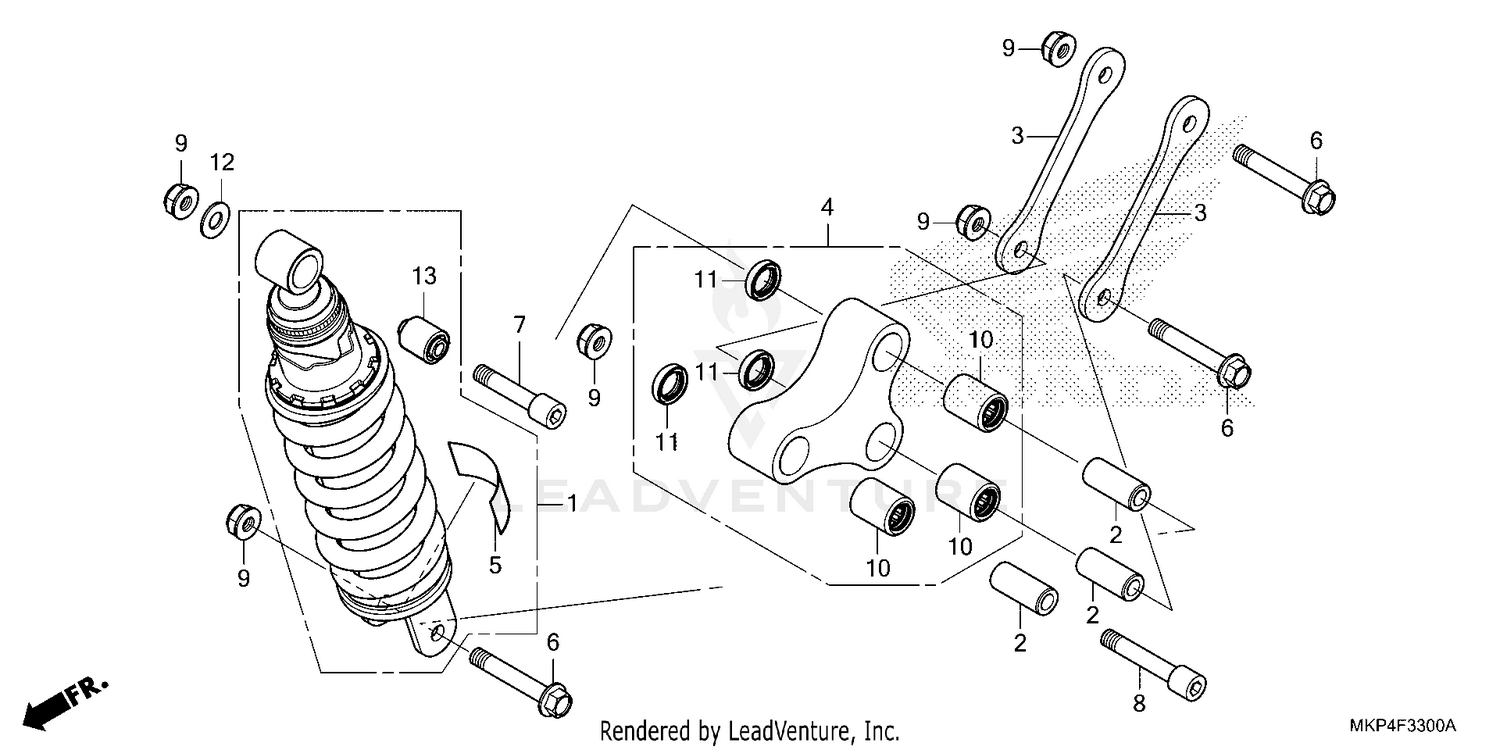 REAR SHOCK ABSORBER