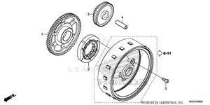 Starting Clutch Schematic