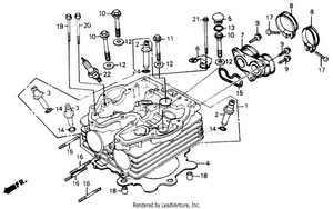 Cylinder Head 84-85 Schematic