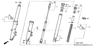 Front Fork Schematic