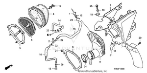 Air Cleaner ('04-'05) Schematic