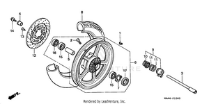 Front Wheel Schematic