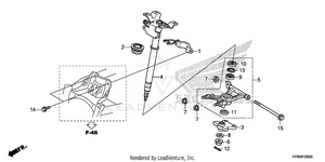 Steering Shaft Schematic