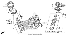 Crankshaft@piston Schematic
