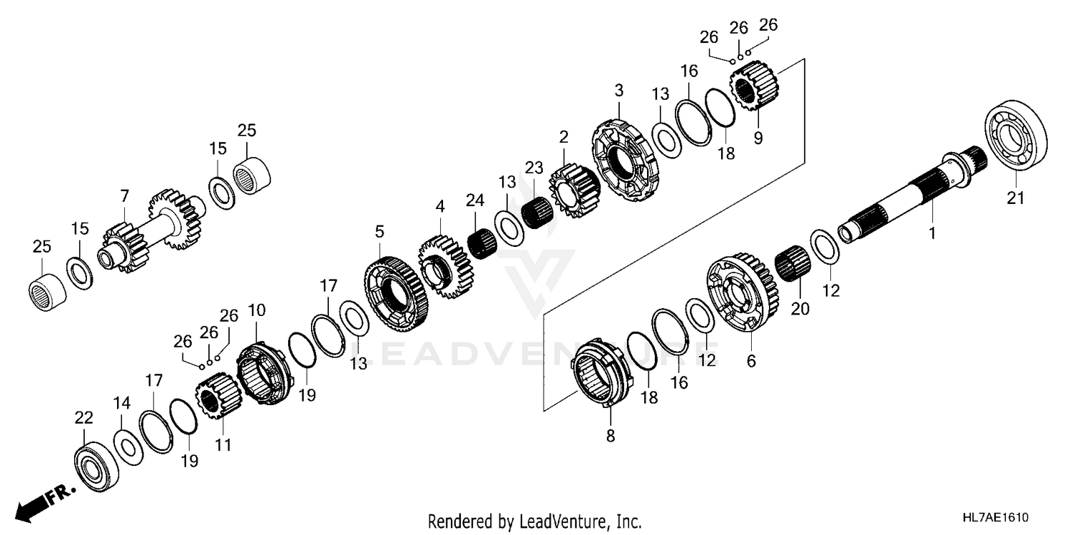FINAL DRIVE SHAFT