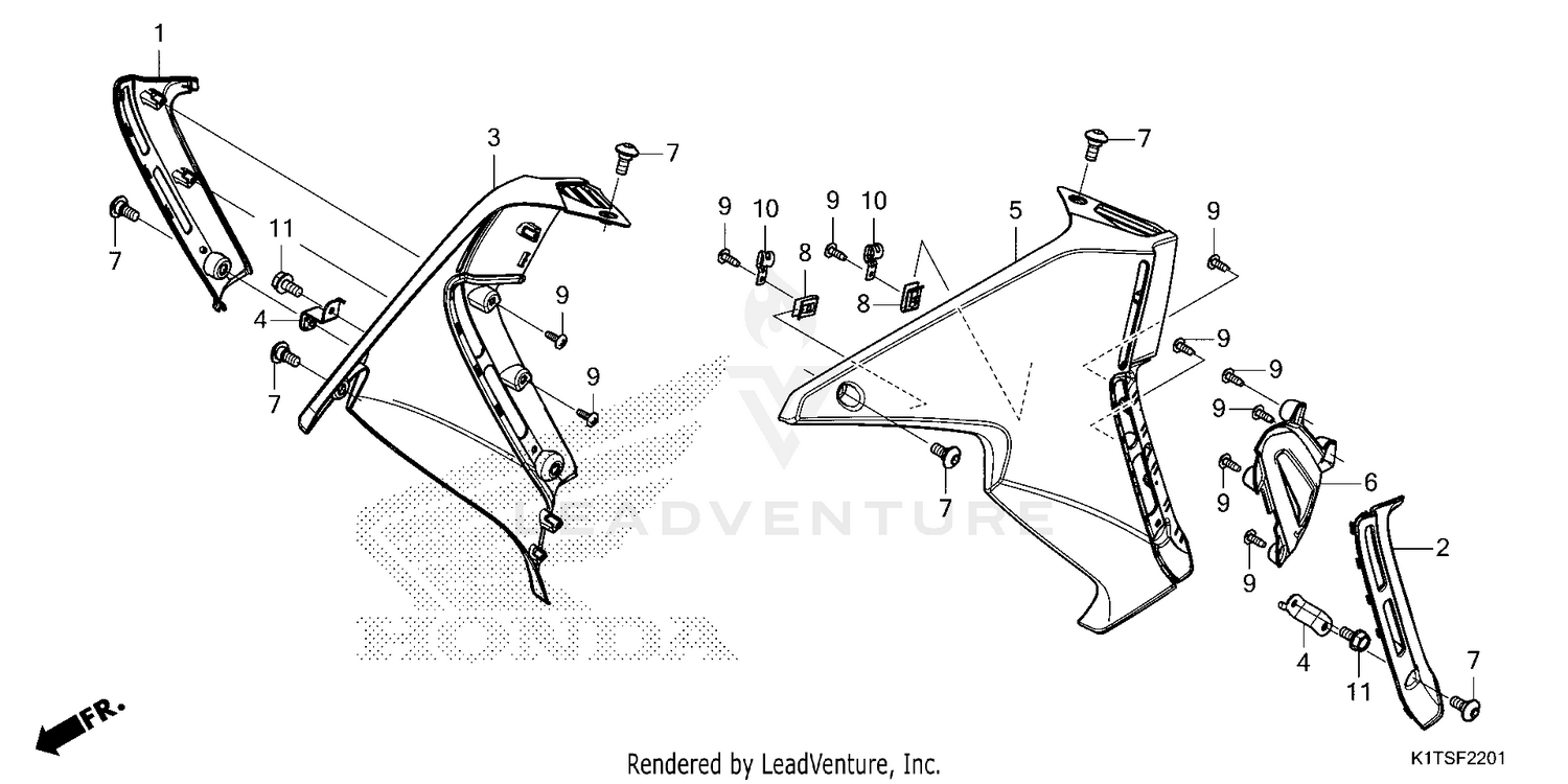 SHROUD (CRF300LAR)