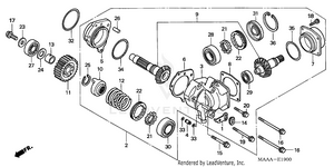 Cross Shaft Schematic