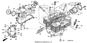 Cylinder Head Schematic