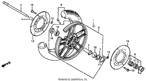Front Wheel 84 Schematic