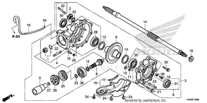 Final Driven Gear Schematic
