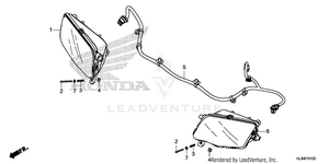 Headlight (1) Schematic