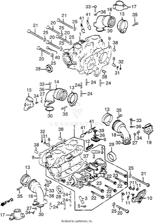 Cylinder Head Schematic