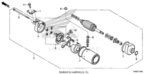 Starting Motor (1) Schematic