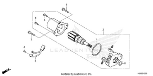 Starter Motor Schematic