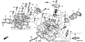 Cylinder Head Schematic