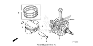 Crankshaft@piston Schematic