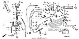 Handle Lever@switch@cable Schematic