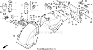 Rear Fender Schematic