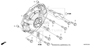 Alternator Cover Schematic