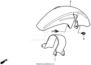 Front Fender Schematic