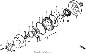 One-way Clutch Schematic