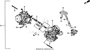Carburetor Assy. Schematic