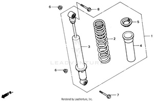 Rear Shock Absorber Schematic
