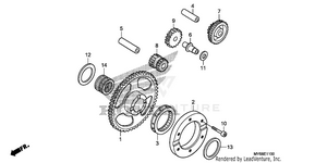 Starting Clutch Schematic