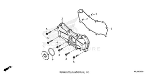 Front Engine Cover Schematic
