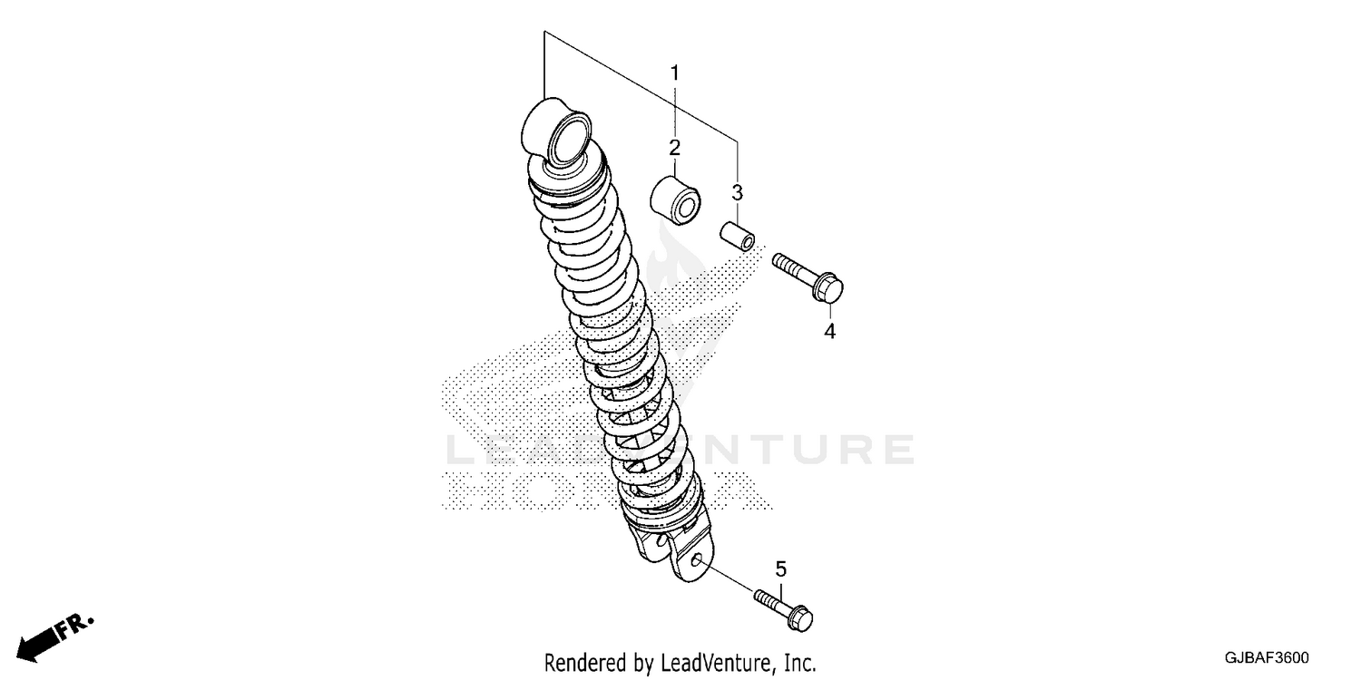 REAR SHOCK ABSORBER