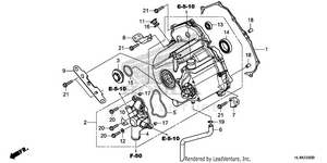 Alternator Cover Schematic