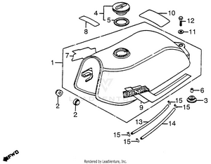 Fuel Tank 84 Schematic