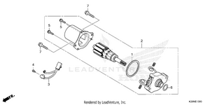Starter Motor Schematic