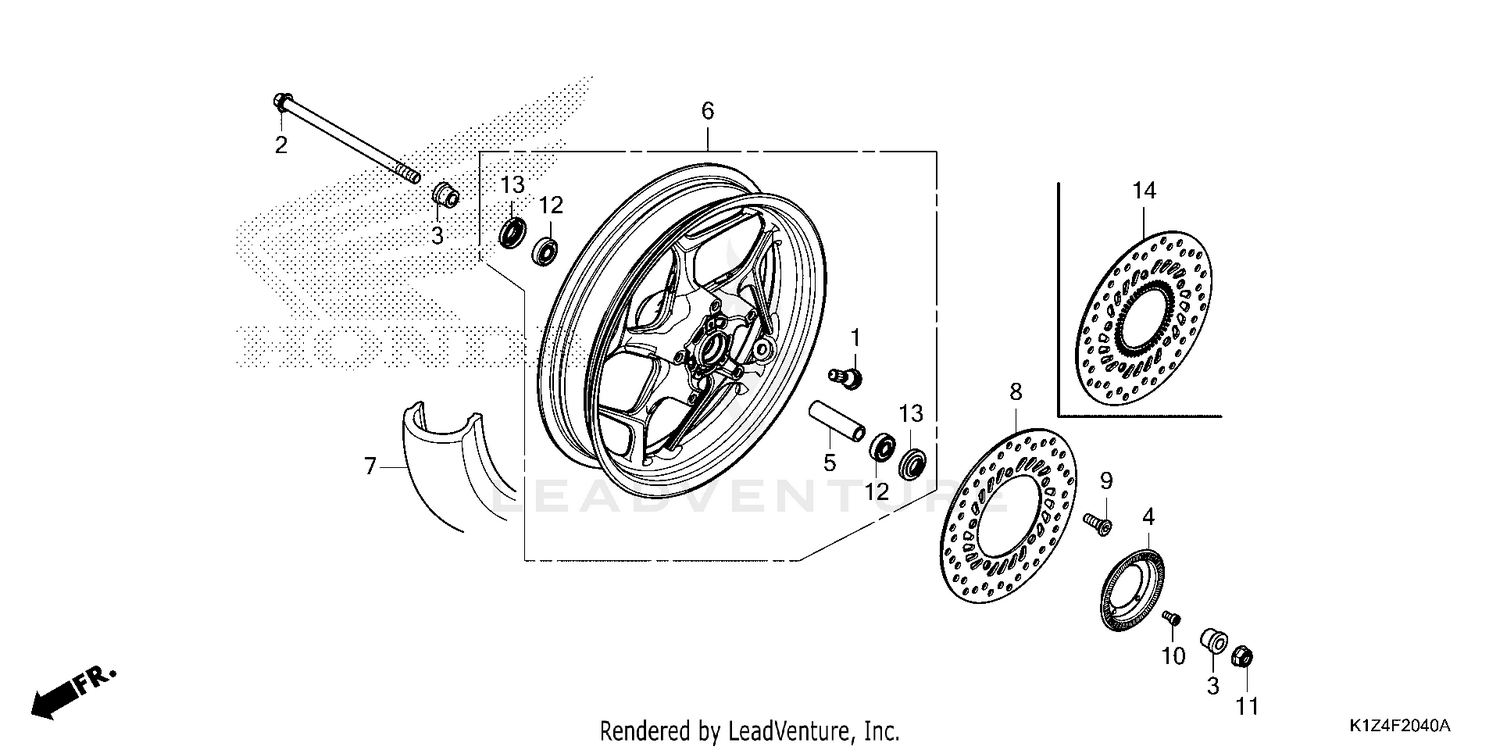 FRONT WHEEL