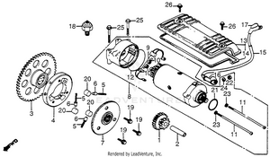 Starting Motor Schematic