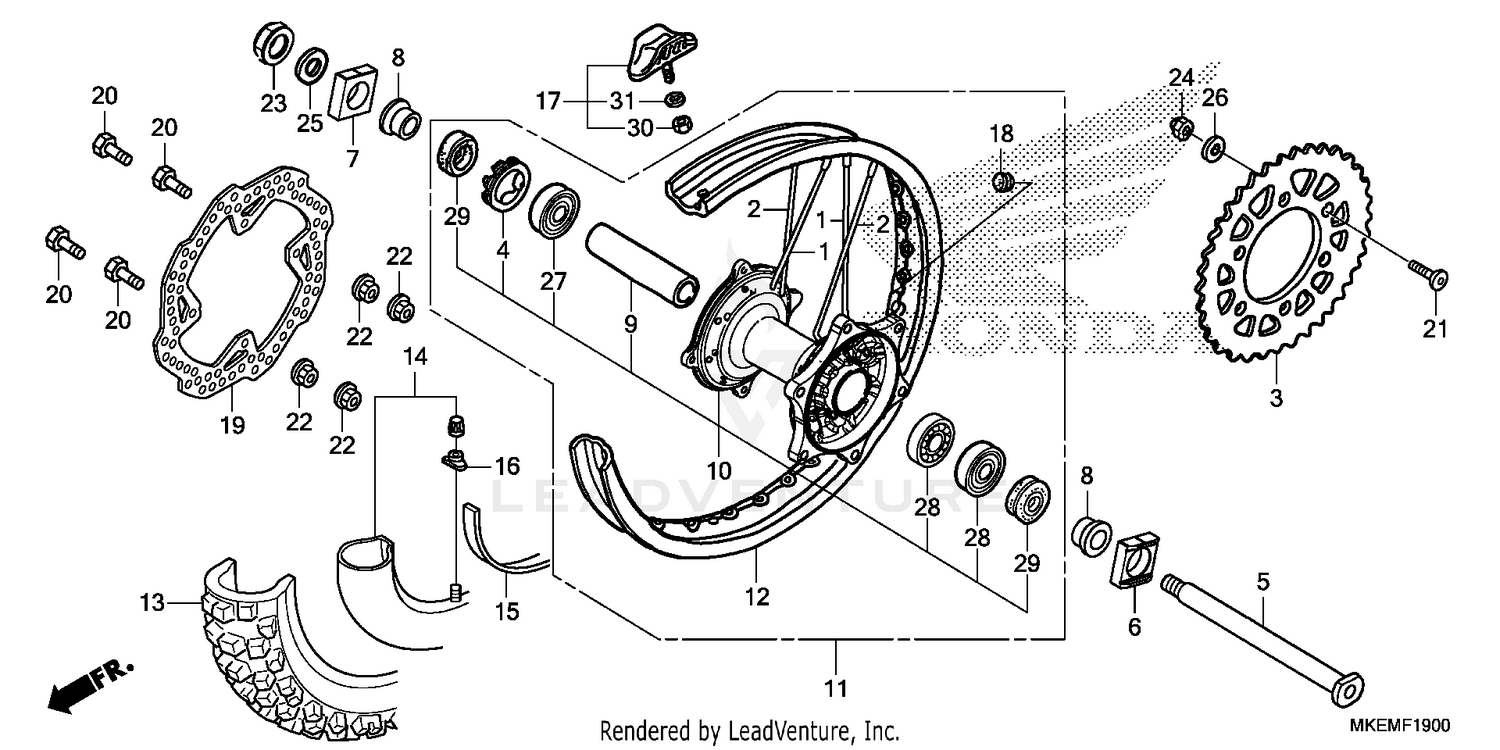 REAR WHEEL