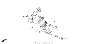 Rear Shock Absorber Schematic