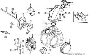 Cylinder Head Cover Schematic