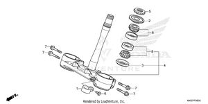 Steering Stem Schematic
