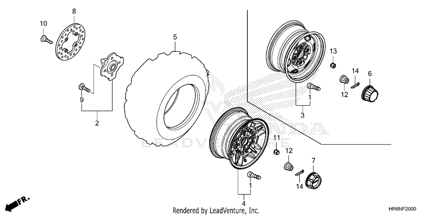 FRONT WHEEL